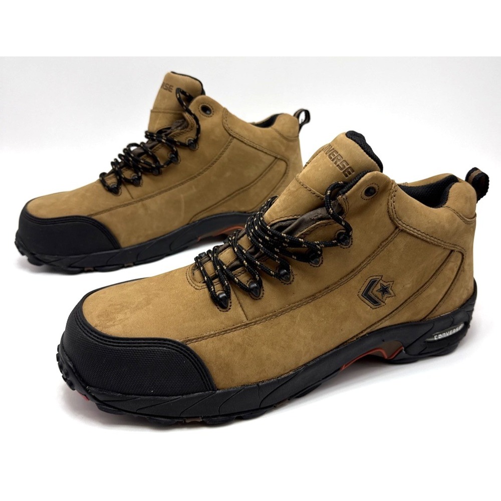 Converse Waterproof Composite Toe Leather Hiking Boots Men's 14 W ASTM F2413-05